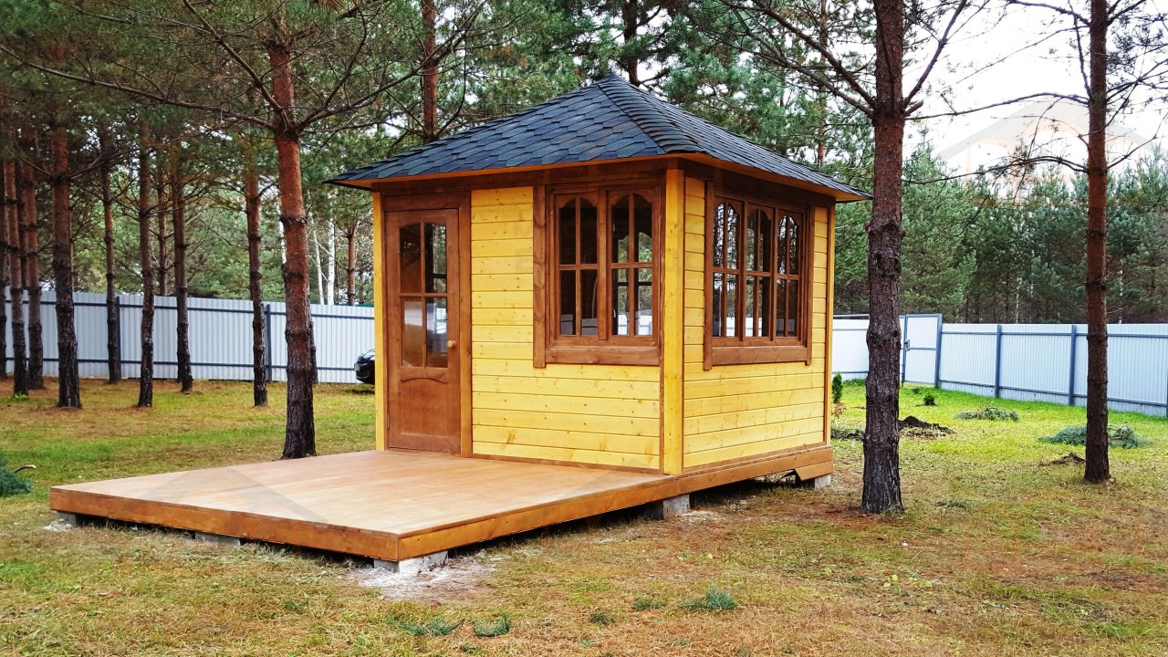 Закрытая беседка ПРИБАЛТИКА — Фото 3