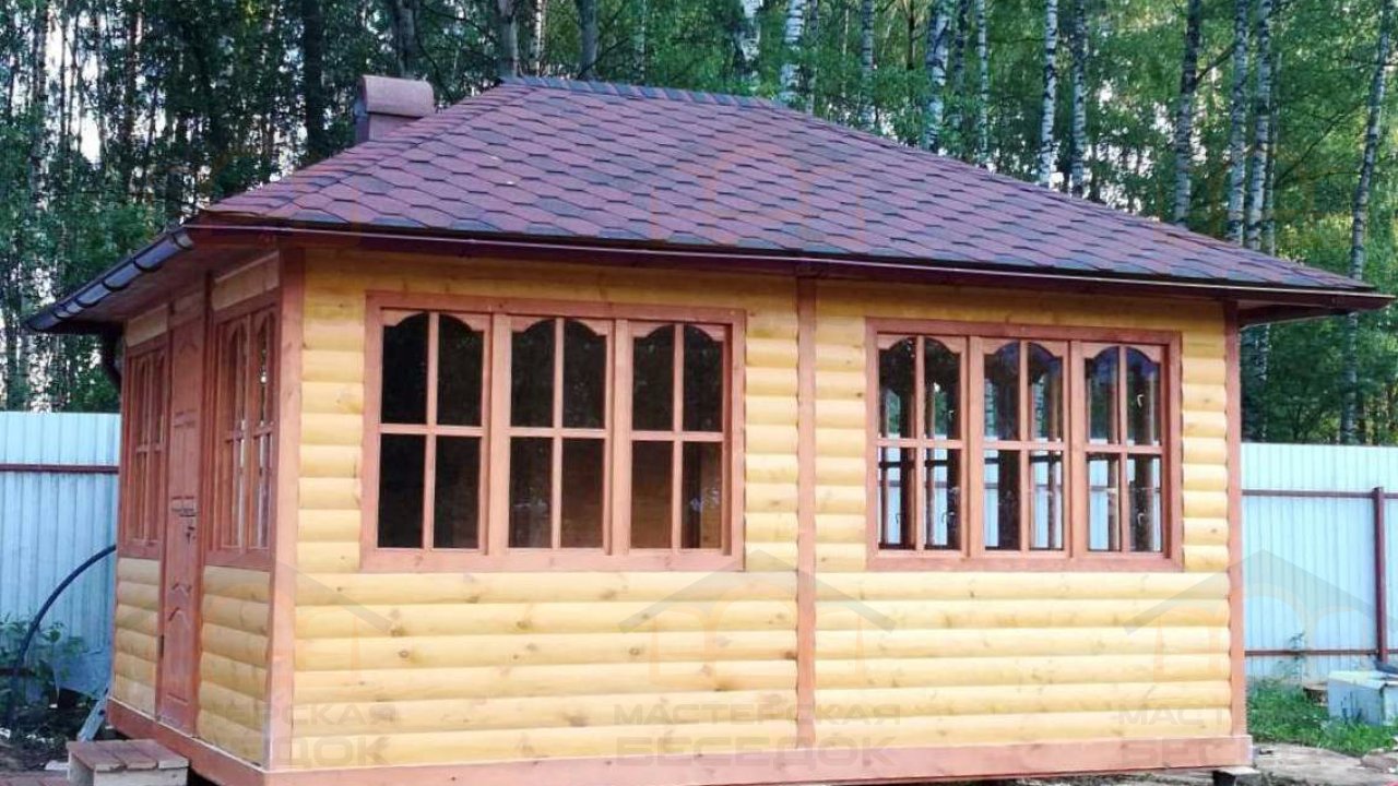 Закрытая беседка ПРИБАЛТИКА — Фото 12