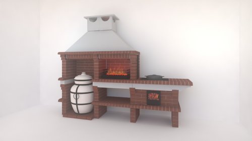 «Печь Барбекю №824»