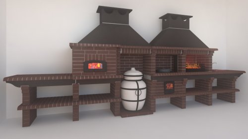 «Печь Барбекю №856»