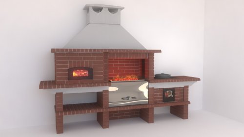 «Печь Барбекю №750 м»